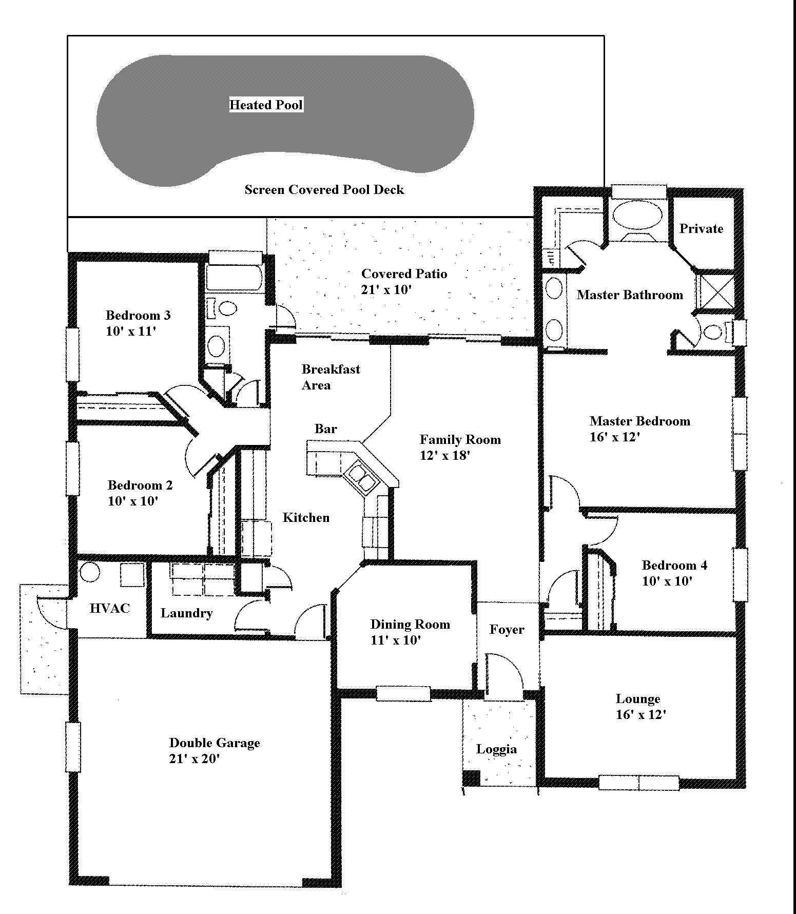 Villa Floor Plan (268281 bytes)